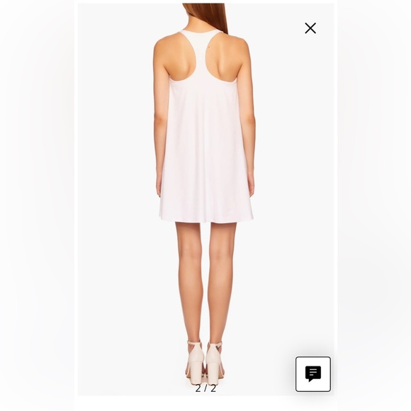 Susana Monaco Racerback A-Line Black Tank Dress - Size Large - Picture 6 of 6